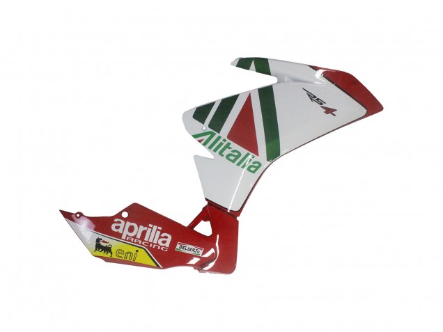 Aprilia RS4 50 125 Motorrad Verkleidung Kit 2012-2018 - Weiss Rot Grun Gelb Alitalia