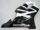 Honda CBR600 F4i Motorrad Verkleidung 2004-2007 - Weiss Glanzendes Schwarz