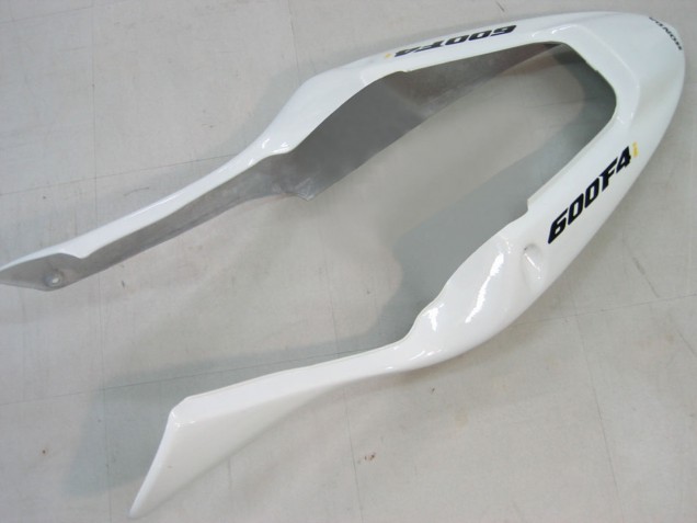 Honda CBR600 F4i Motorrad Verkleidung 2004-2007 - Weiss Glanzendes Schwarz