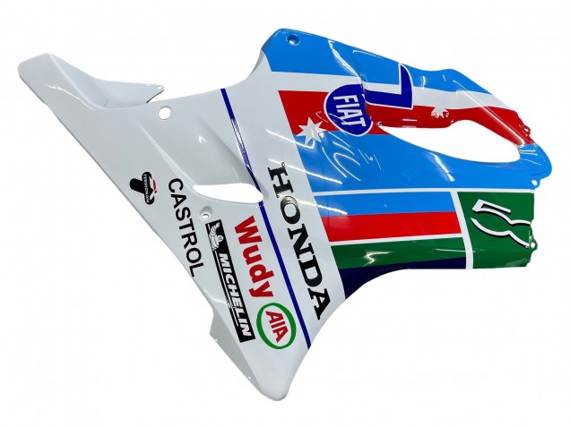 Honda CBR600 F4i Motorrad Verkleidung 2004-2007 - Weiss Blau Grun Rot