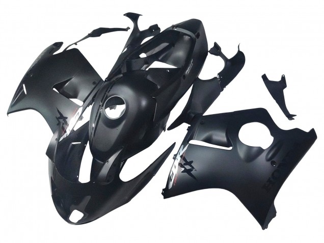 Honda CBR1100XX Blackbird Motorrad Verkleidung Kit 1996-2007 - Matt Schwarz