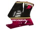 Honda CBR1100XX Blackbird Motorrad Verkleidung 1996-2007 - Glanzendes Schwarz Rot Gelb