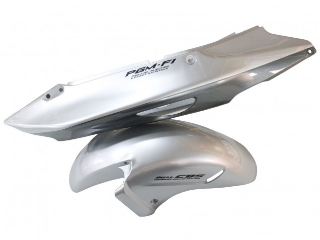 Honda CBR1100XX Blackbird Motorrad Verkleidung 1996-2007 - Silber Grau