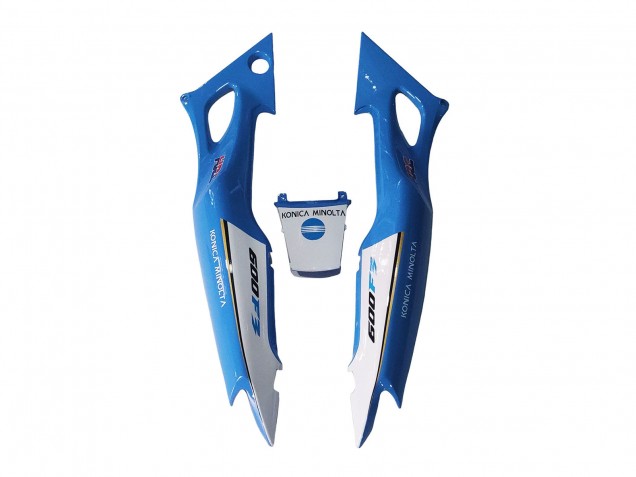 Honda CBR600 F3 Motorrad Verkleidung 1997-1998 - Weiss Blau Glanzendes Schwarz