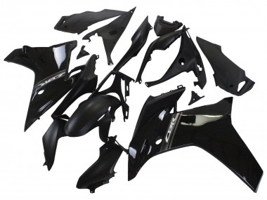 Honda CBR600F Motorrad Verkleidung 2011-2013 - Glanzendes Schwarz