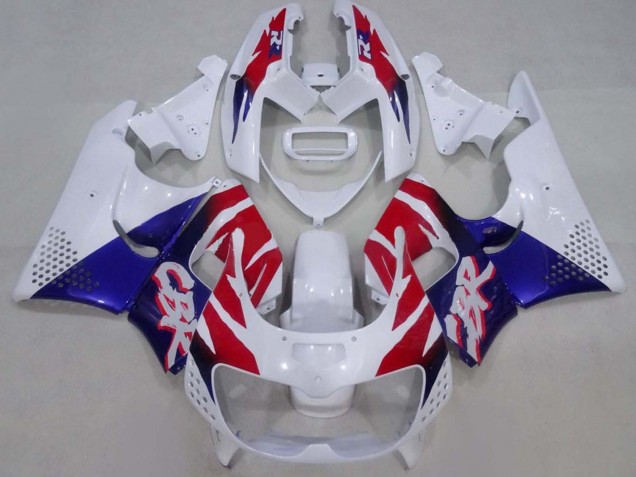 Honda CBR900RR 893 Motorrad Verkleidung 1994-1995 - Weiss Rot Blau