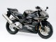 Honda CBR900RR 919 Motorrad Verkleidung 1998-1999 - Glanzendes Schwarz Weiss Aufkleber