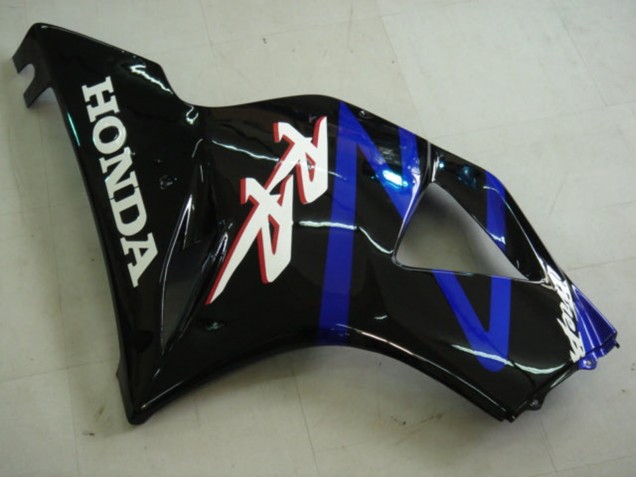 Honda CBR900RR 954 Motorrad Verkleidung Kit 2002-2003 - Blau Glanzendes Schwarz