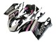 Ducati 848 Motorrad Verkleidung 2007-2014 - Weiss Rosa Glanzendes Schwarz Connie