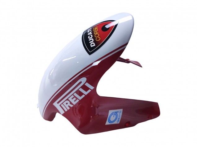 Ducati 848/1098/1198 Motorrad Verkleidung 2007-2014 - Weiss Rot Glanzendes Schwarz Valsir Xerox