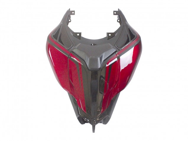 Ducati 848 Motorrad Verkleidung 2007-2014 - Rot Glanzendes Schwarz