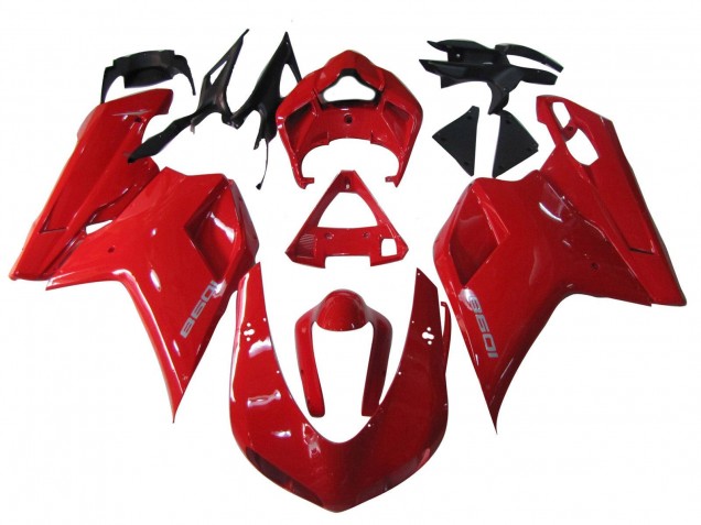 Ducati 1098 Motorrad Verkleidung 2007-2014 - Rot