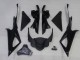 Ducati 848 Motorrad Verkleidung 2007-2014 - Weiss Matt Schwarz