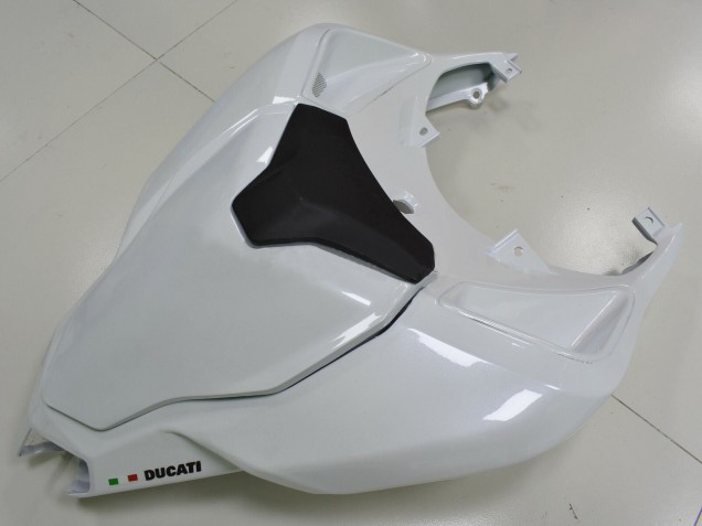 Ducati 848 Motorrad Verkleidung 2007-2014 - Weiss Matt Schwarz