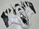 Ducati 848 Motorrad Verkleidung 2007-2014 - Weiss Matt Schwarz