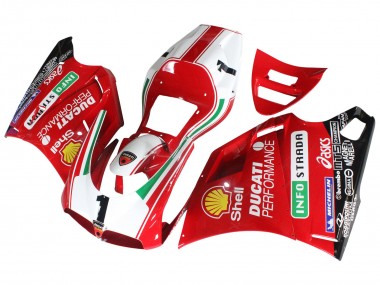 Ducati 748/916/996/998 Motorrad Verkleidung 1993-2005 - Weiss Rot Gelb Grun Glanzendes Schwarz Performance