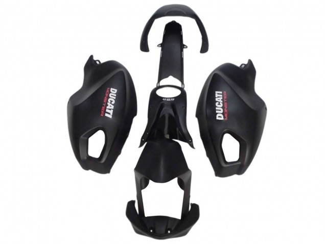 Ducati Monster 696 796 1100 1100S Motorrad Verkleidung 2008-2012 - Matt Schwarz