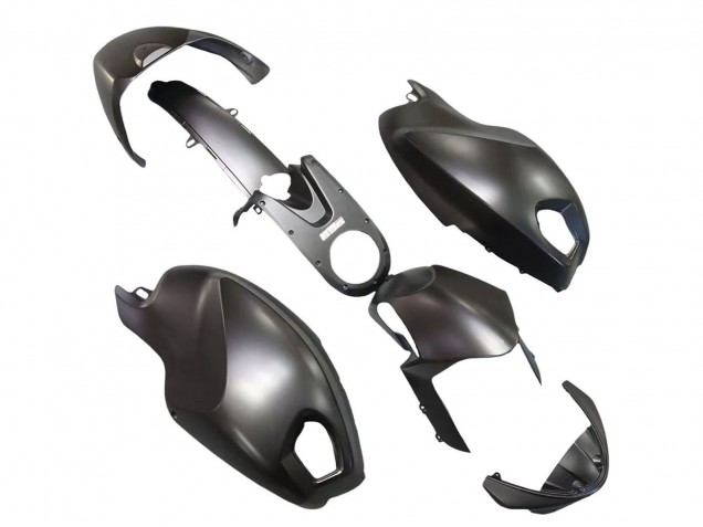 Ducati Monster 696 796 1100 1100S Motorrad Verkleidung 2008-2012 - Matt Schwarz