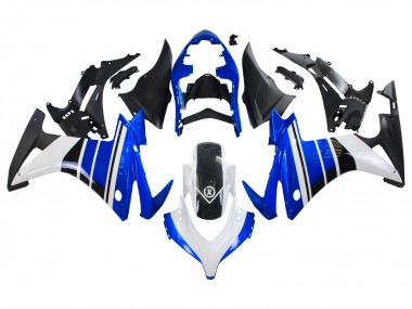 Honda CBR500R Motorrad Verkleidung 2013-2015 - Blau Weiss Matt Schwarz