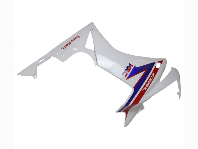 Honda CBR500R Motorrad Verkleidung 2013-2015 - Weiss Rot Blau HRC