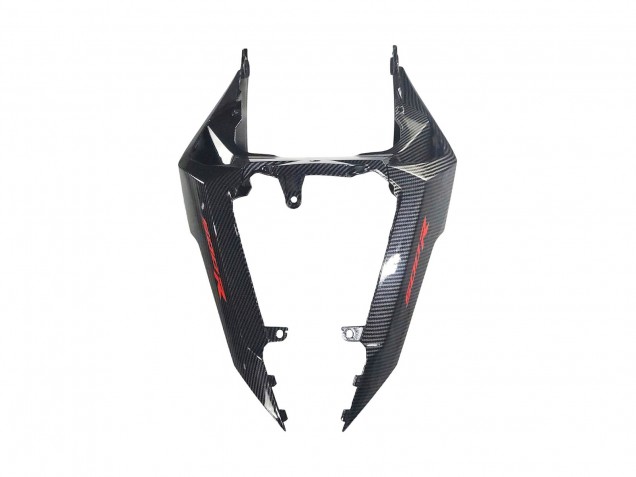 Honda CBR500R Motorrad Verkleidung 2016-2018 - Schwarzes Carbonfaser Rot