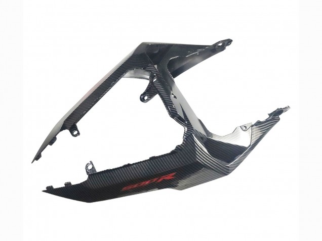 Honda CBR500R Motorrad Verkleidung 2016-2018 - Schwarzes Carbonfaser Rot