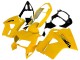 Honda VFR 800 Motorrad Verkleidung 1998-2001 - Gelb