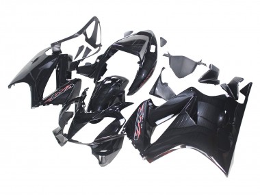 Honda VFR 800 Motorrad Verkleidung 2002-2013 - Glanzendes Schwarz