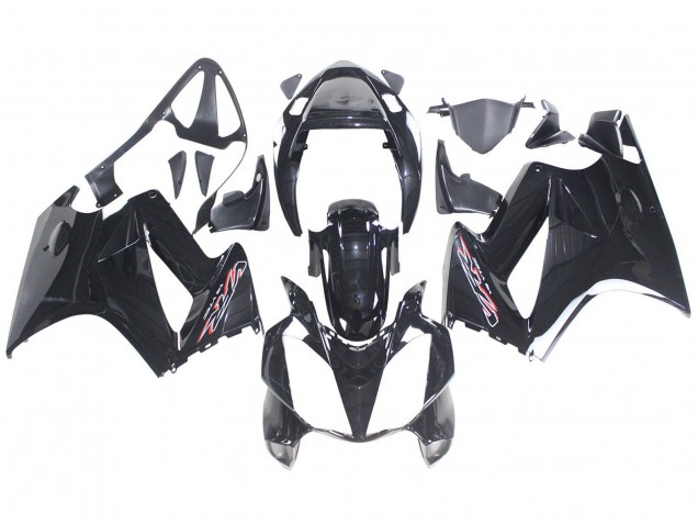 Honda VFR 800 Motorrad Verkleidung 2002-2013 - Glanzendes Schwarz