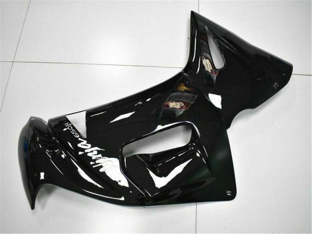 Kawasaki EX650 Motorrad Verkleidung 2006-2008 - Glanzendes Schwarz Weiss
