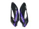 Honda CBR1000RR Motorrad Verkleidung 2004-2005 - Glanzendes Schwarz Lila Streifen