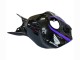 Honda CBR1000RR Motorrad Verkleidung 2004-2005 - Glanzendes Schwarz Lila Streifen
