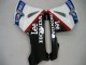Honda CBR1000RR Motorrad Verkleidung 2004-2005 - Weiss Blau Rot Glanzendes Schwarz Stern EuroBet Lee