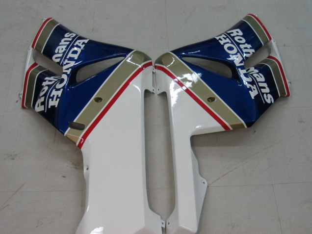 Honda CBR1000RR Motorrad Verkleidung 2004-2005 - Weiss Blau Gold Rothmans