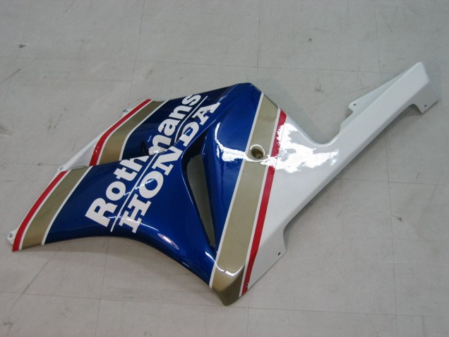 Honda CBR1000RR Motorrad Verkleidung 2004-2005 - Weiss Blau Gold Rothmans