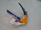 Honda CBR1000RR Motorrad Verkleidung 2004-2005 - Weiss Blau Gold Rothmans
