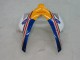Honda CBR1000RR Motorrad Verkleidung 2004-2005 - Weiss Blau Gold Rothmans