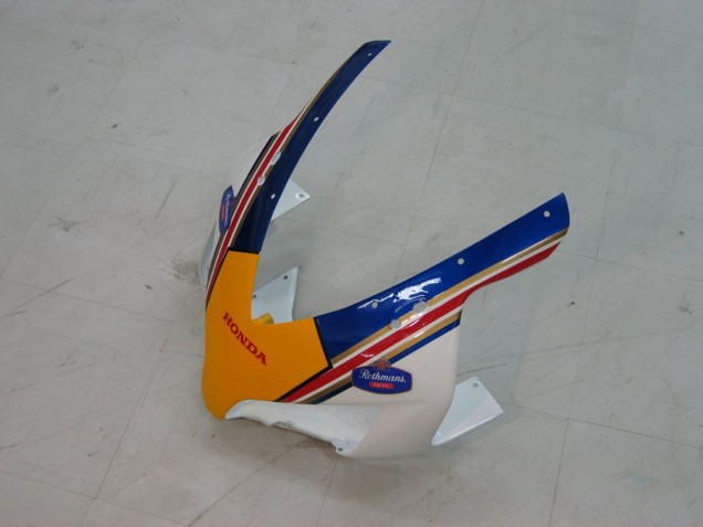 Honda CBR1000RR Motorrad Verkleidung 2004-2005 - Weiss Blau Gold Rothmans
