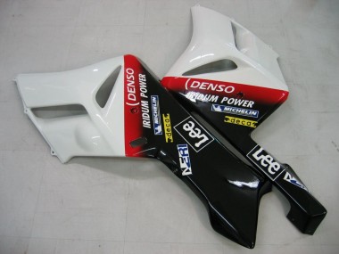 Honda CBR1000RR Motorrad Verkleidung 2004-2005 - Weiss Blau Rot Glanzendes Schwarz Stern Carrera Lee