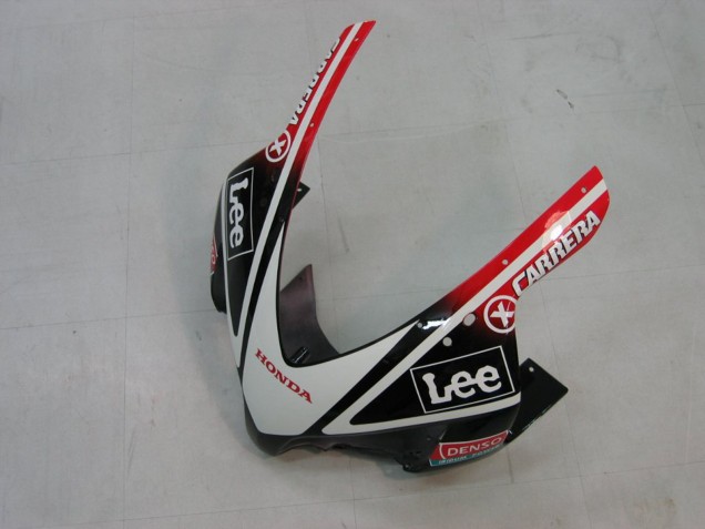 Honda CBR1000RR Motorrad Verkleidung 2004-2005 - Weiss Blau Rot Glanzendes Schwarz Stern Carrera Lee