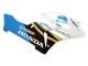 Honda CBR1000RR Motorrad Verkleidung 2004-2005 - Weiss Hellblau Gelb Schwarz Konica Minolta