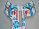 Honda CBR1000RR Motorrad Verkleidung 2004-2005 - Weiss Blau Schnee Nastro Azzurro 46