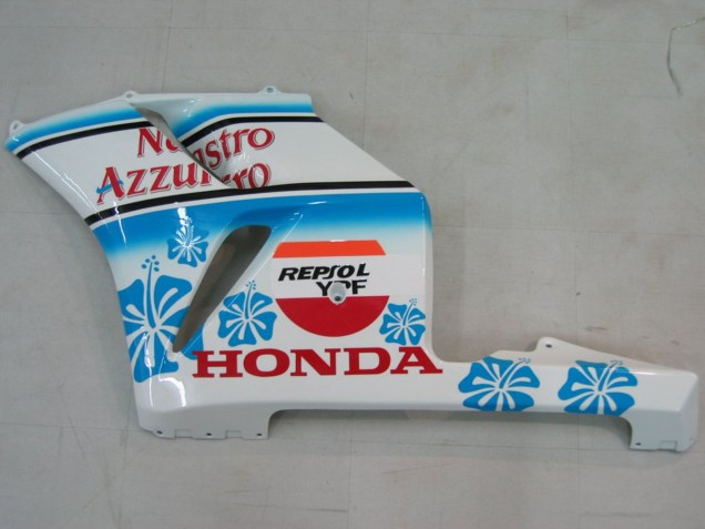 Honda CBR1000RR Motorrad Verkleidung 2004-2005 - Weiss Blau Schnee Nastro Azzurro 46