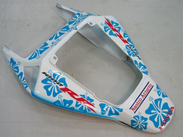 Honda CBR1000RR Motorrad Verkleidung 2004-2005 - Weiss Blau Schnee Nastro Azzurro 46