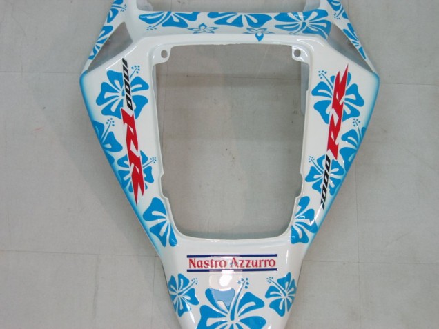 Honda CBR1000RR Motorrad Verkleidung 2004-2005 - Weiss Blau Schnee Nastro Azzurro 46