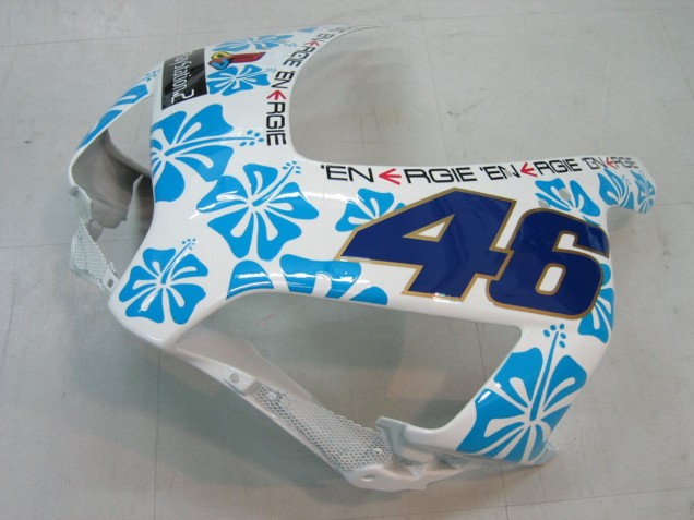 Honda CBR1000RR Motorrad Verkleidung 2004-2005 - Weiss Blau Schnee Nastro Azzurro 46