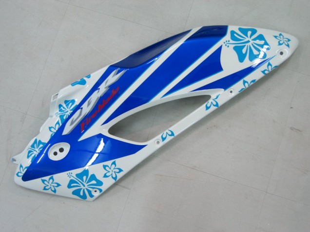 Honda CBR1000RR Motorrad Verkleidung 2004-2005 - Weiss Blau Schnee Nastro Azzurro 46