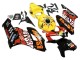 Honda CBR1000RR Motorrad Verkleidung 2004-2005 - Gelb Orange Glanzendes Schwarz Repsol Rossi 46