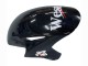 Honda CBR1000RR Motorrad Verkleidung 2004-2005 - Glanzendes Schwarz Weiss West