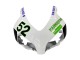 Honda CBR1000RR Motorrad Verkleidung 2004-2005 - Weiss Grun Glanzendes Schwarz Hannspree 52